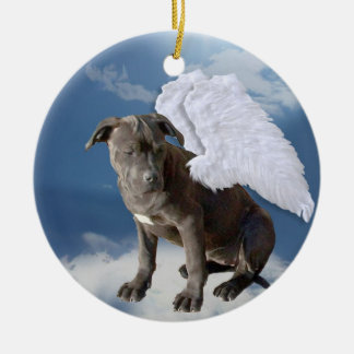 Charity's Law, Eagle's Den Rescue Angel Ceramic Ornament