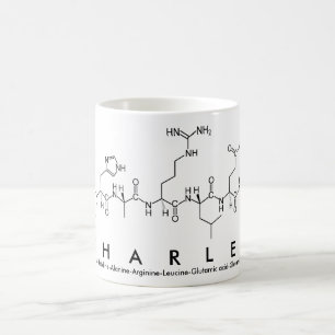 Charlee peptide name mug