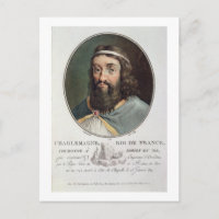 Charlemagne (747-814), King of France, engraved by