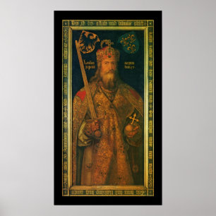 Charlemagne by Dürer Canvas Print