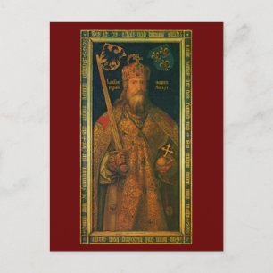 Charlemagne by Durer Postcard
