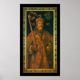Charlemagne by Dürer Poster Print