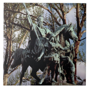 Charlemagne (Carolus Magnus, Charles the Great) (7 Ceramic Tile