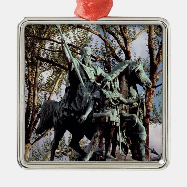 Charlemagne (Carolus Magnus, Charles the Great) (7 Metal Ornament (Front)