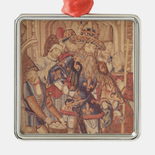 Charlemagne Tournai Workshop Metal Tree Decoration