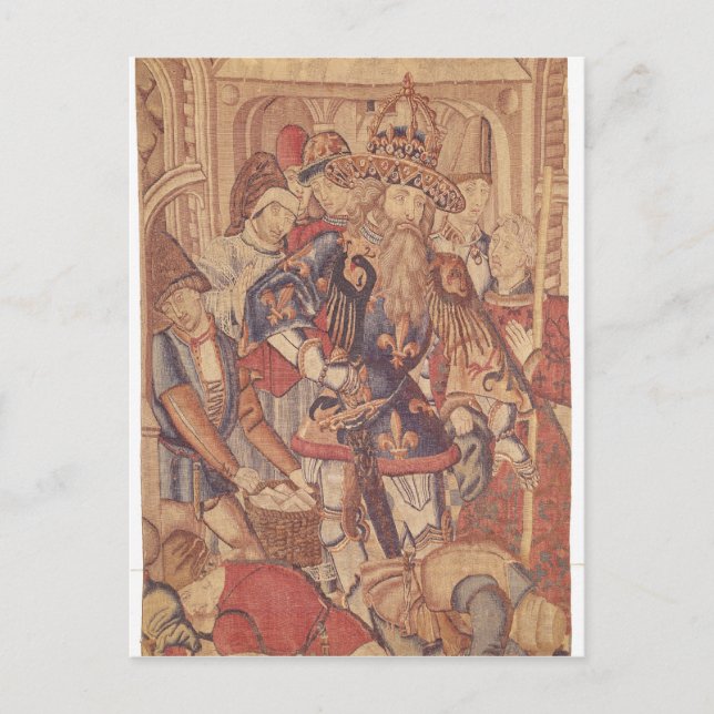 Charlemagne  Tournai Workshop Postcard (Front)