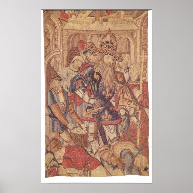 Charlemagne  Tournai Workshop Poster (Front)