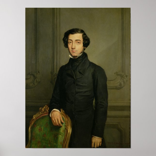 Charles-Alexis-Henri Clerel de Tocqueville  1850 Poster (Front)