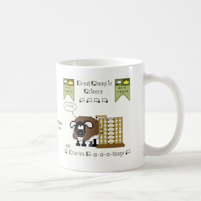 Charles B-a-a-a-bbage Coffee Mug (Right)