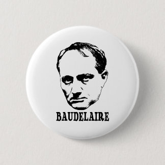 Charles Baudelaire 6 Cm Round Badge