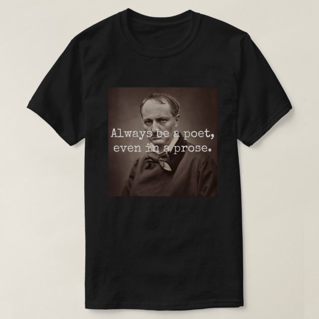 Charles Baudelaire T-Shirt (Design Front)