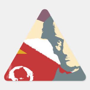 Charles BAUDELAIRE Triangle Sticker