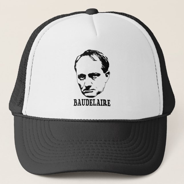 Charles Baudelaire Trucker Hat (Front)