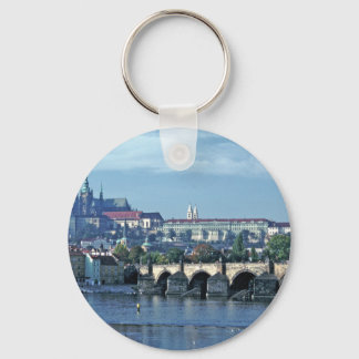 Charles Brdge Prague Castle Tom Wurl.jpg Key Ring