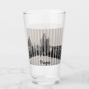 Charles bridge in Prague Glass