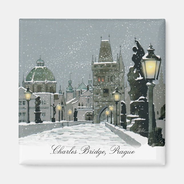 Charles Bridge magnet (Front)