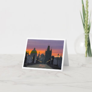Charles Bridge Note Card