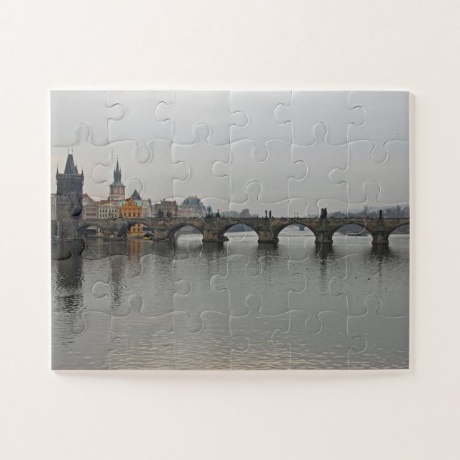 Charles Bridge, Prague 30-pc Jigsaw Puzzle (Horizontal)