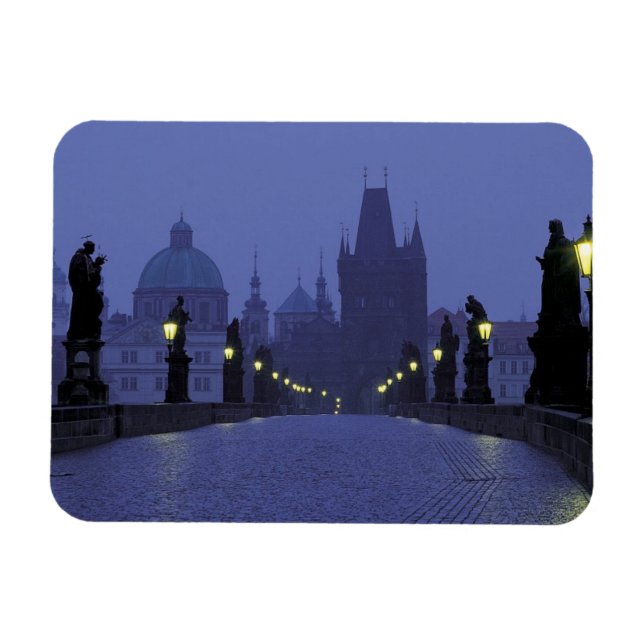 Charles Bridge Prague Magnet (Horizontal)