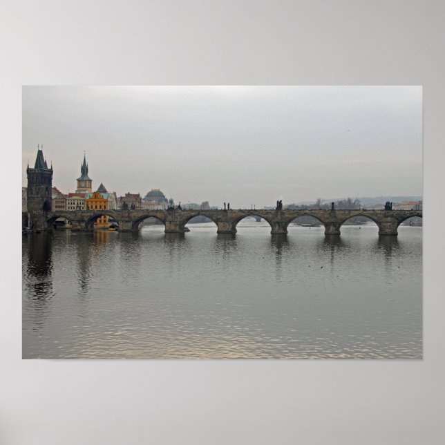Charles Bridge, Prague Poster (Front)