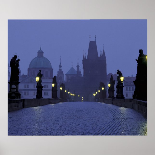 Charles Bridge Prague Poster (Front)