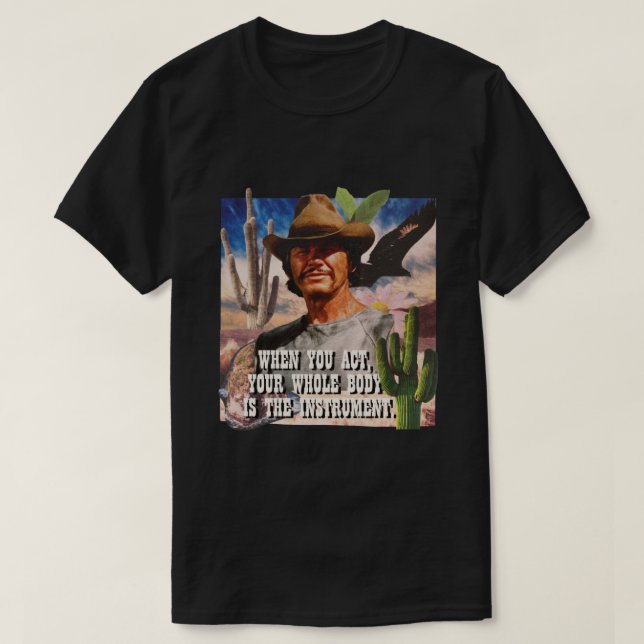 Charles Bronson T-Shirt (Design Front)
