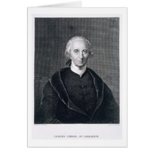 Charles Carroll of Carrollton, engraved by Asher B