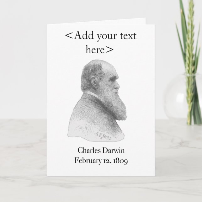 Charles Darwin Card (Front)