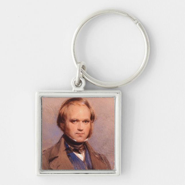 Charles Darwin Key Ring (Front)