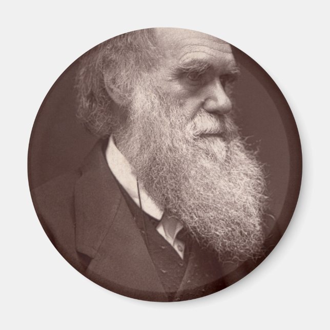 Charles Darwin Magnet (Front)