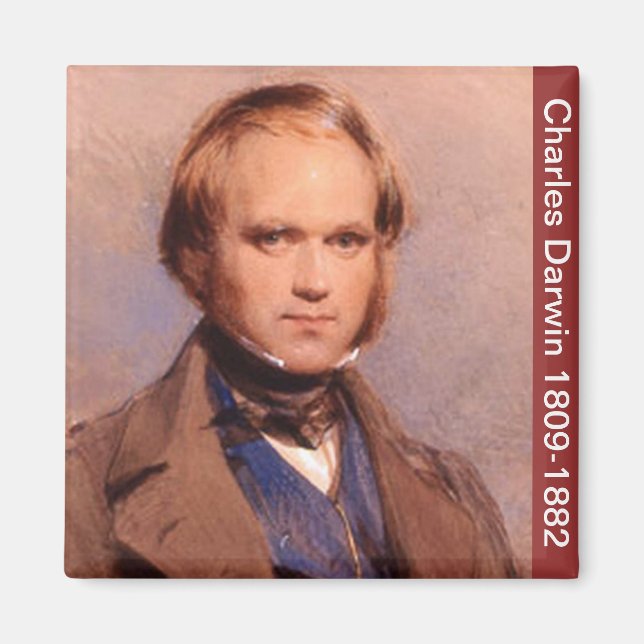 Charles Darwin Magnet (Front)