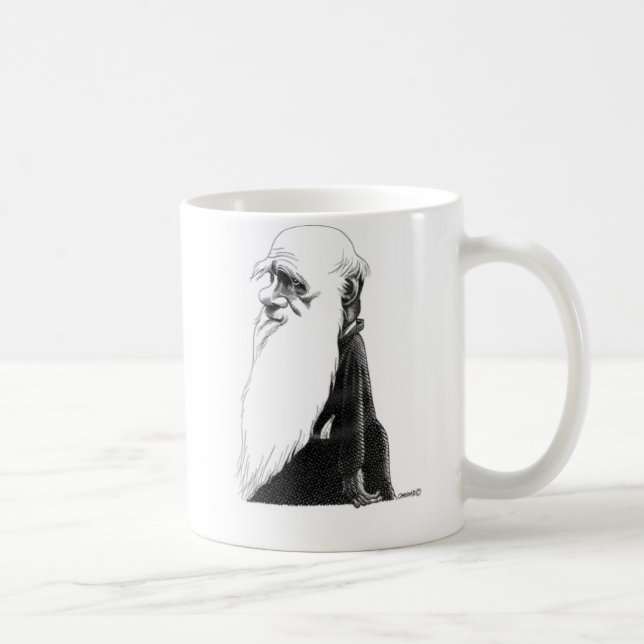 Charles Darwin Mug (Right)