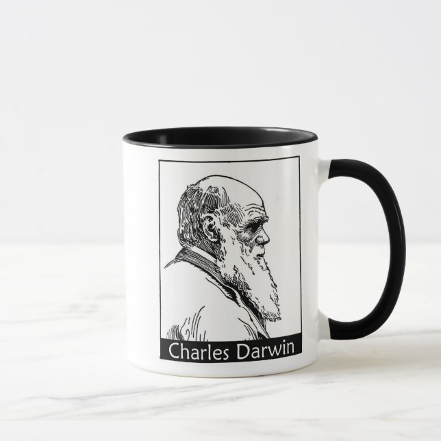 Charles Darwin Mug (Right)