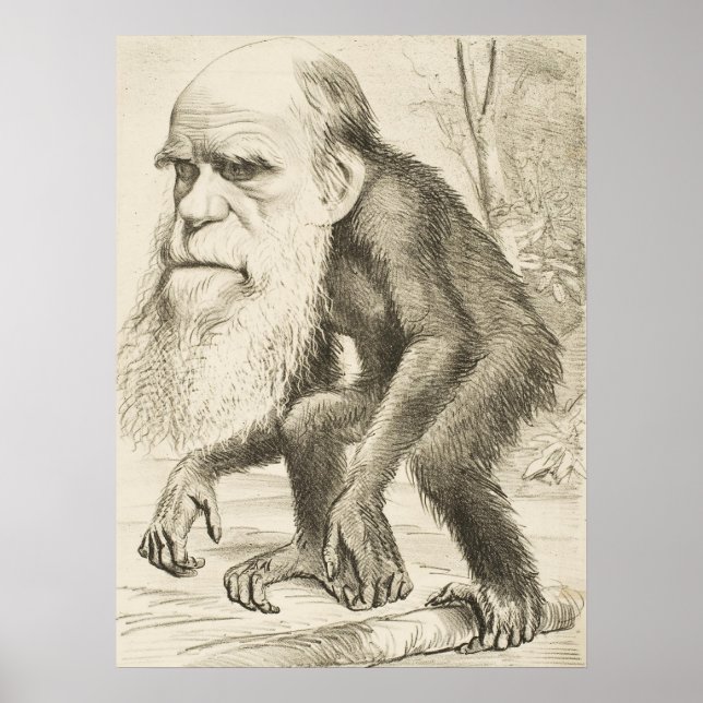 Charles Darwin Poster (Front)
