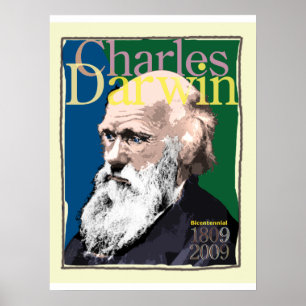 Charles Darwin poster