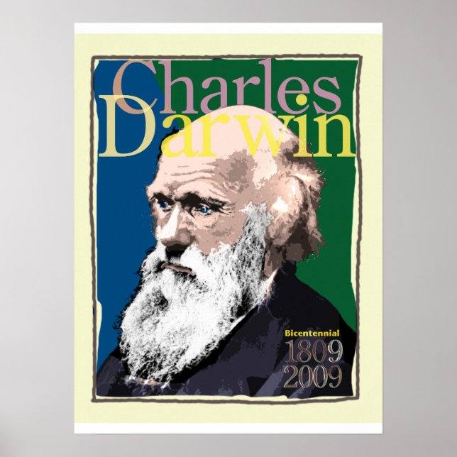 Charles Darwin poster (Front)