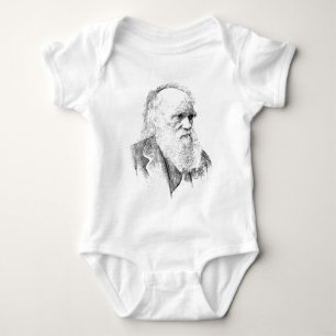 Charles Darwin, The Origin of Species 1872 Baby Bodysuit