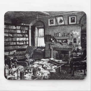 Charles Darwin's study at Down House, 1882 Mouse Pad