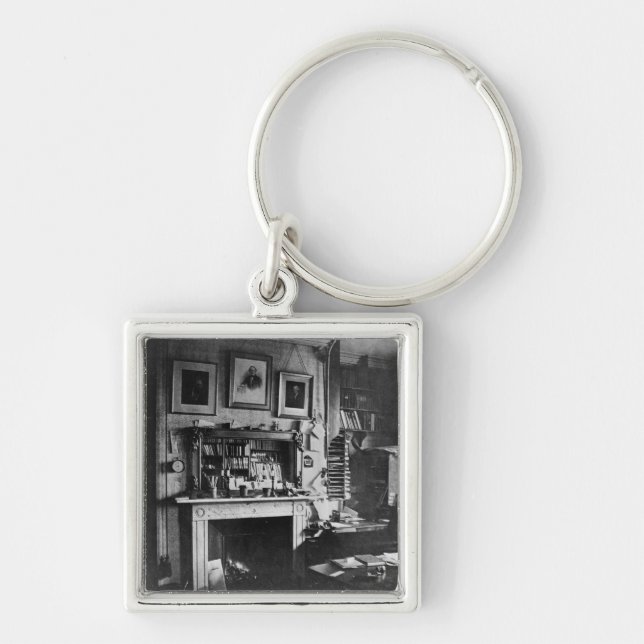 Charles Darwin's study at Down House Key Ring (Front)
