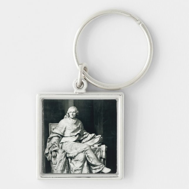 Charles de Secondat  Baron de Montesquieu, 1779 Key Ring (Front)