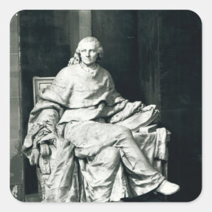 Charles de Secondat  Baron de Montesquieu, 1779 Square Sticker