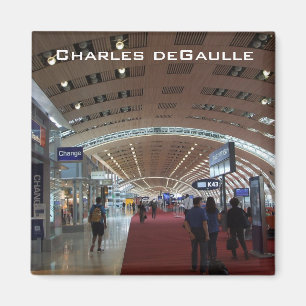 Charles deGaulle International Airport Magnet