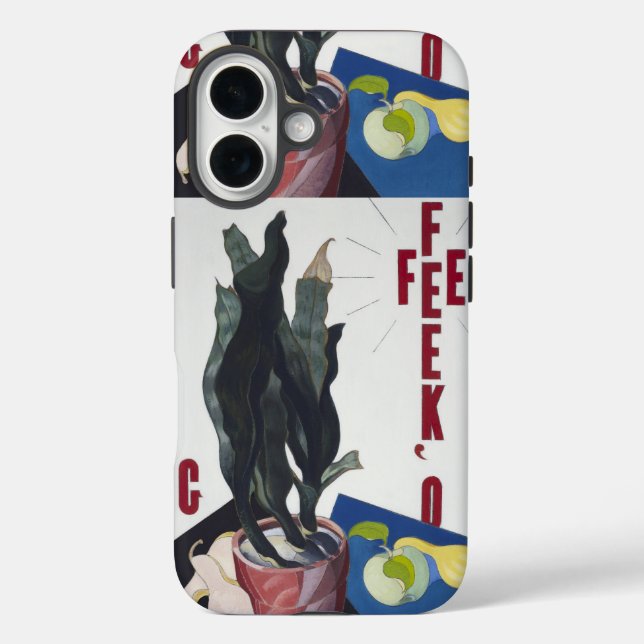 Charles Demuth Georgia O'Keeffe Poster Portrait Case-Mate iPhone Case (Back)