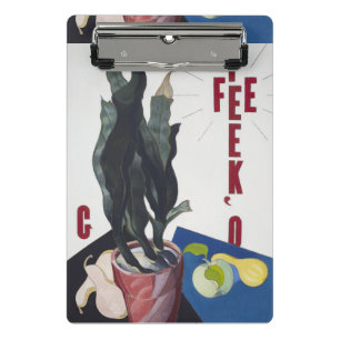 Charles Demuth Georgia O'Keeffe Poster Portrait Mini Clipboard