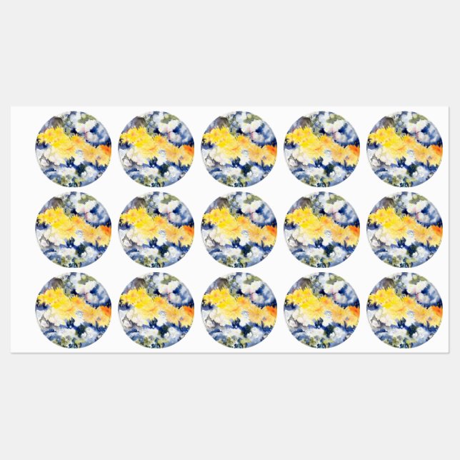 Charles Demuth  - Yellow and Blue (Sheet)