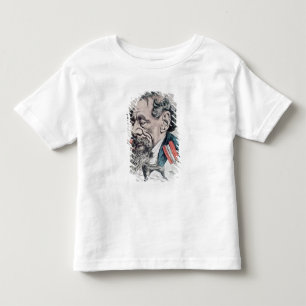 Charles Dickens astride the English Channel Toddler T-Shirt