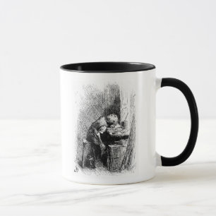 Charles Dickens at the Blacking Factory an Mug