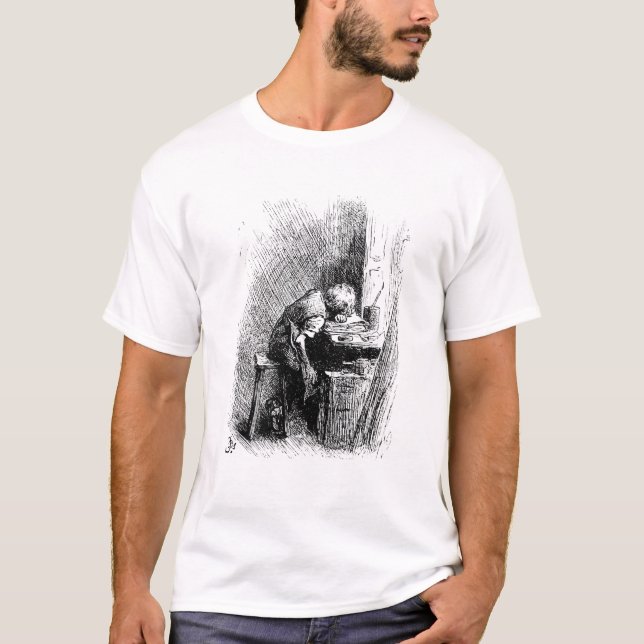 Charles Dickens at the Blacking Factory an T-Shirt (Front)