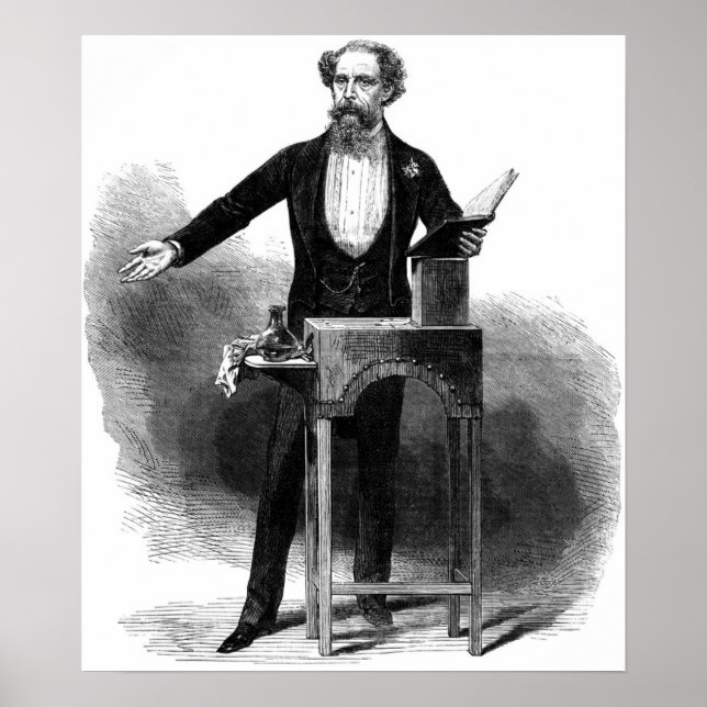 Charles Dickens Last Reading Poster (Front)