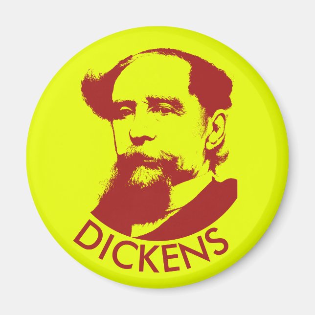 Charles Dickens Magnet (Front)